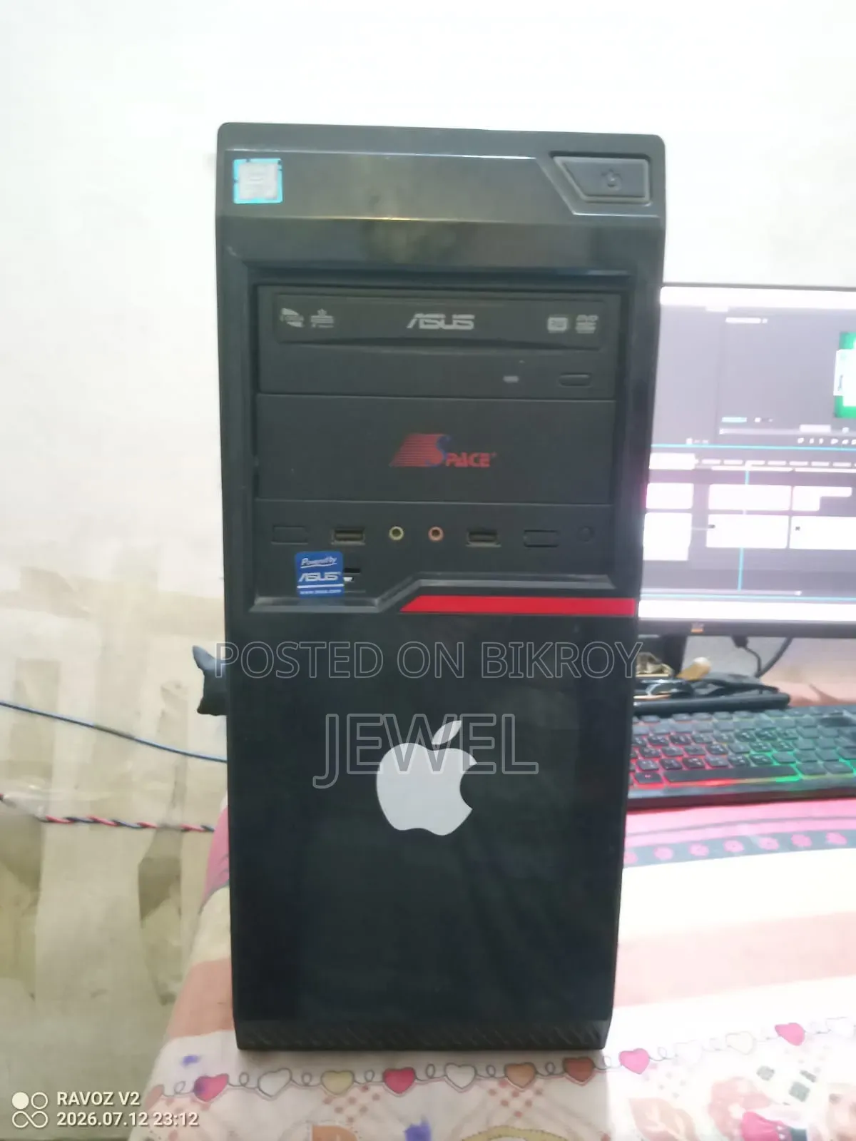 Desktop Computer Asus 16GB Intel Core i3 SSD 128GB