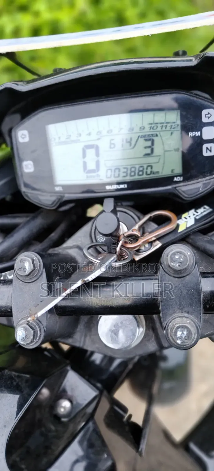 New Suzuki Gixxer Monotone 2026 Black