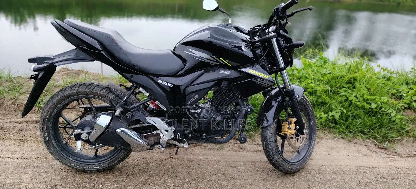 New Suzuki Gixxer Monotone 2026 Black
