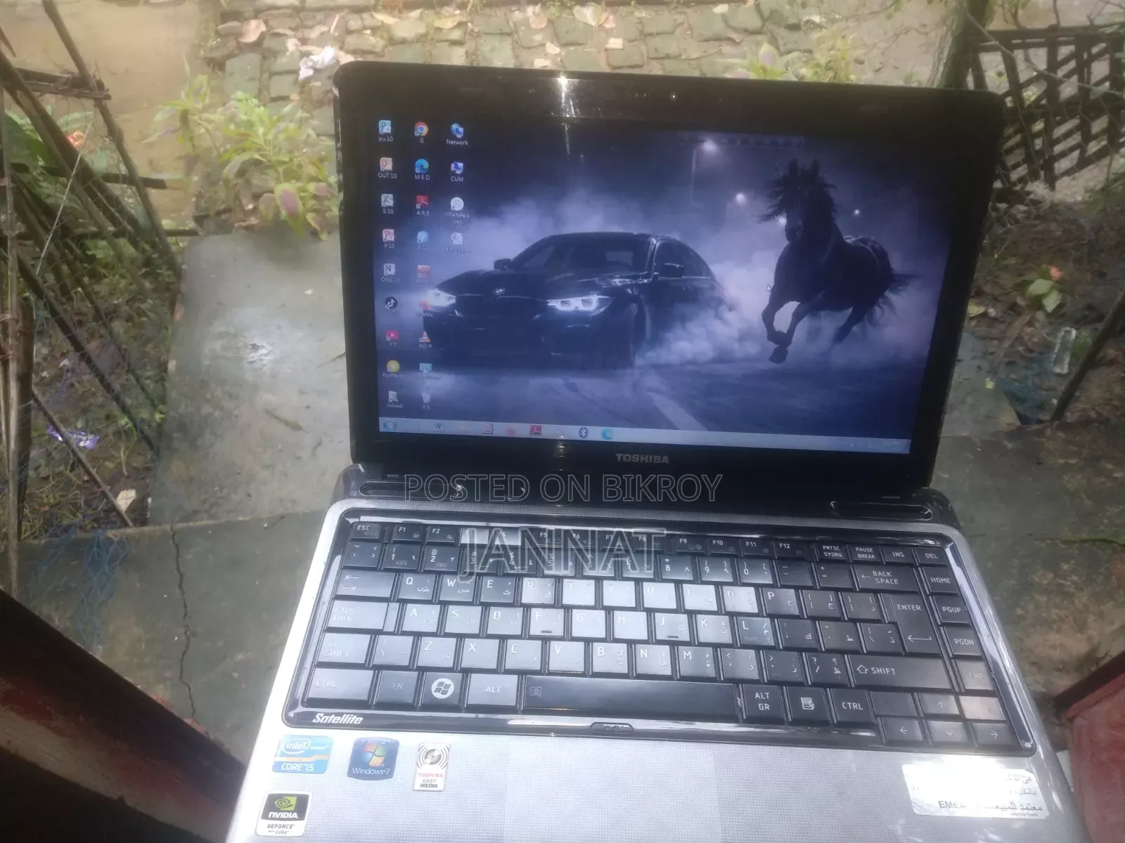 Laptop Toshiba Satellite L735 4GB Intel Core I5 HDD 128GB