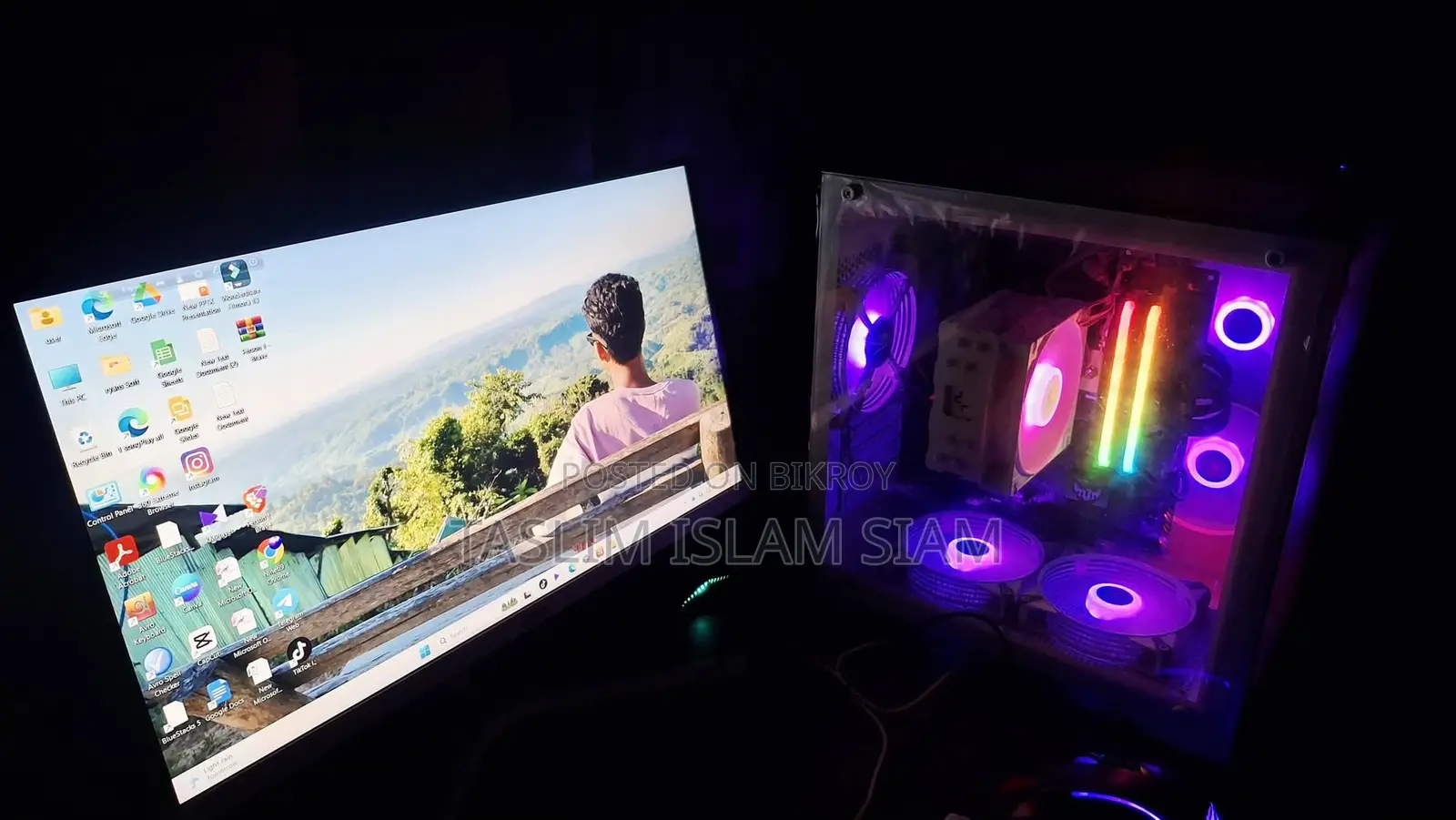 New Desktop Computer Asus TUF Gaming FX10CP 16GB AMD Ryzen 7 SSD 512GB