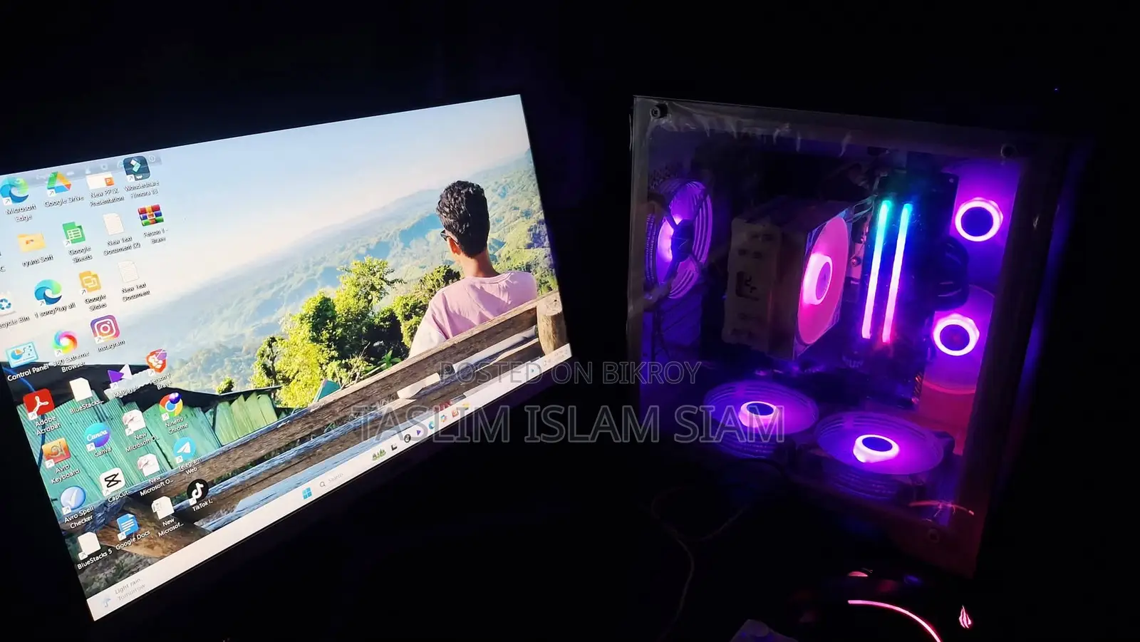 New Desktop Computer Asus TUF Gaming FX10CP 16GB AMD Ryzen 7 SSD 512GB