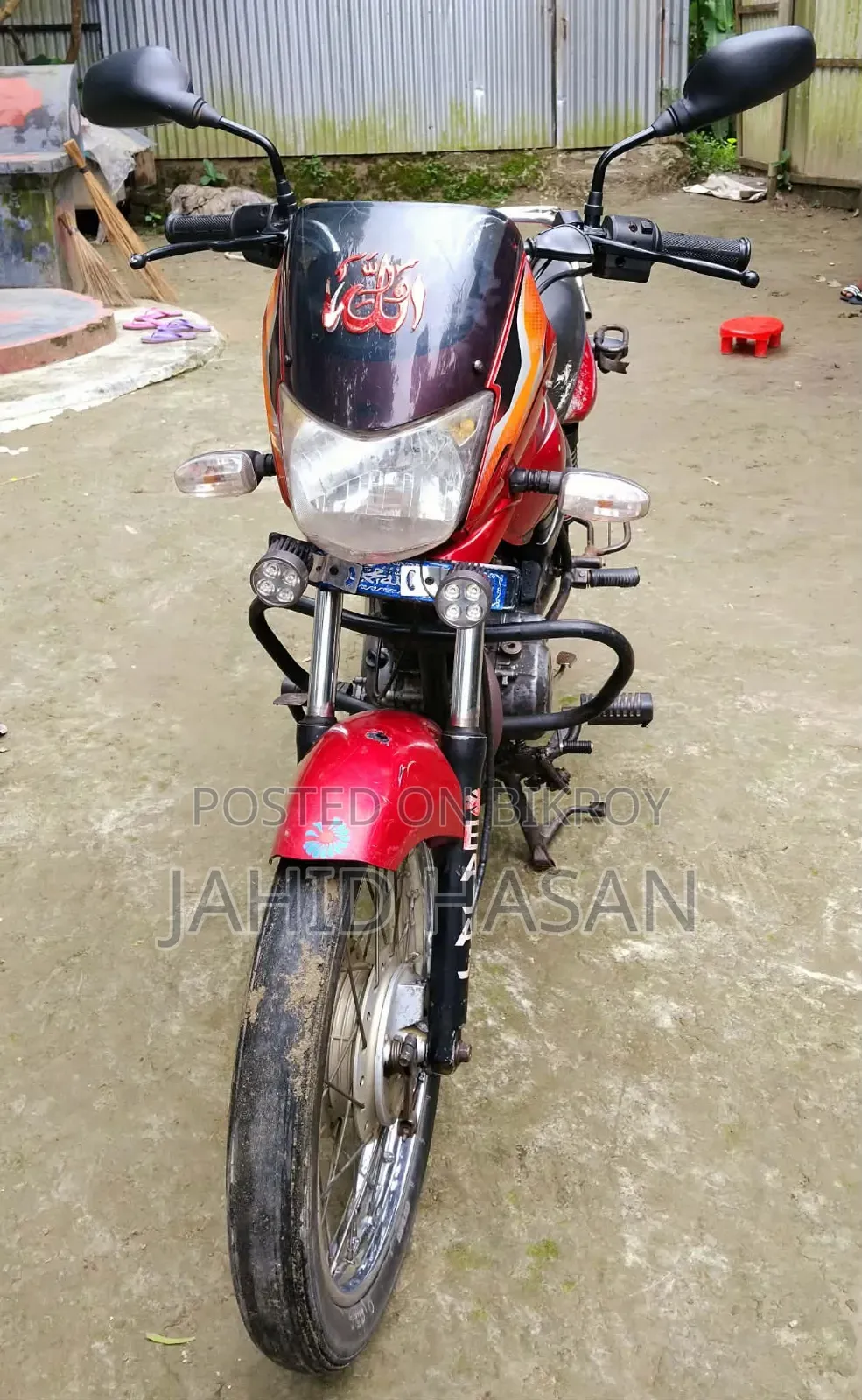 Bajaj Platina 100 2026 Red