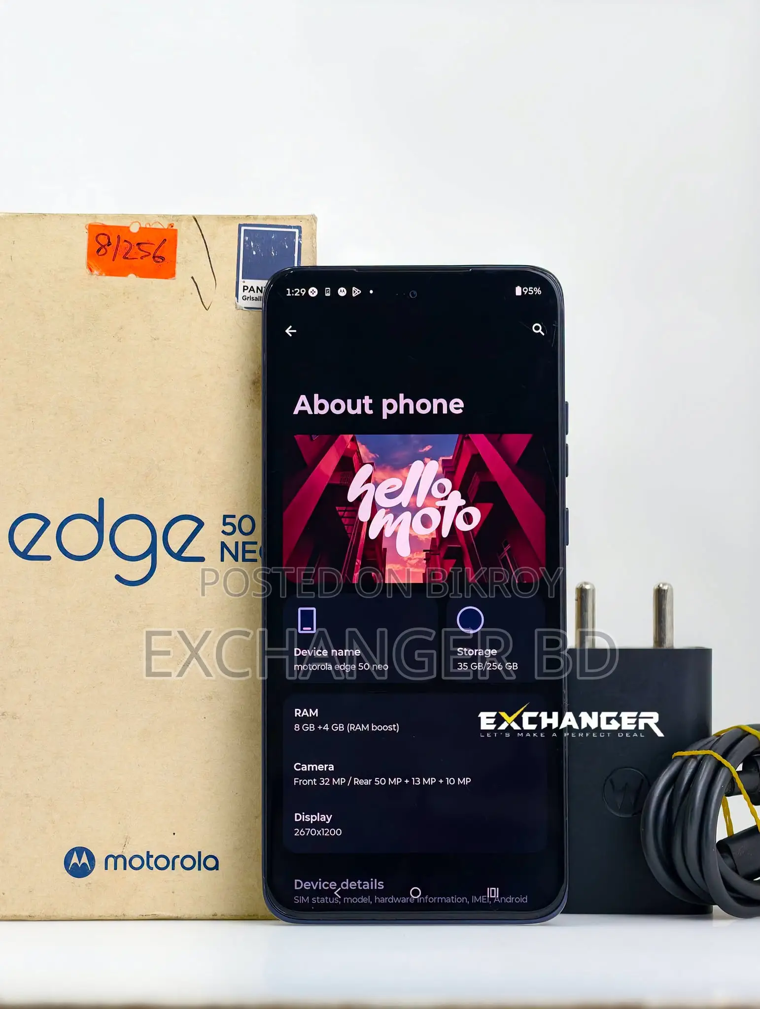 Motorola Edge 50 Neo 256 GB Blue