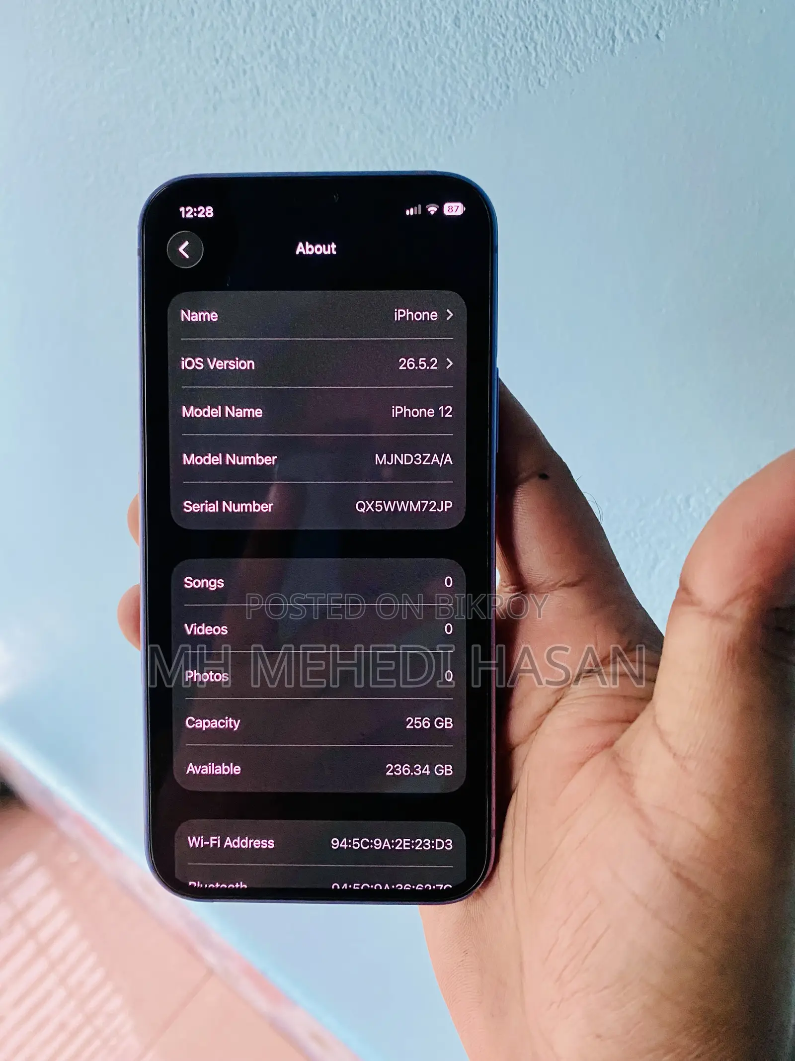 Apple iPhone 12 256 GB Gray