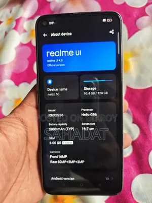 Realme Narzo 50 128 GB Blue