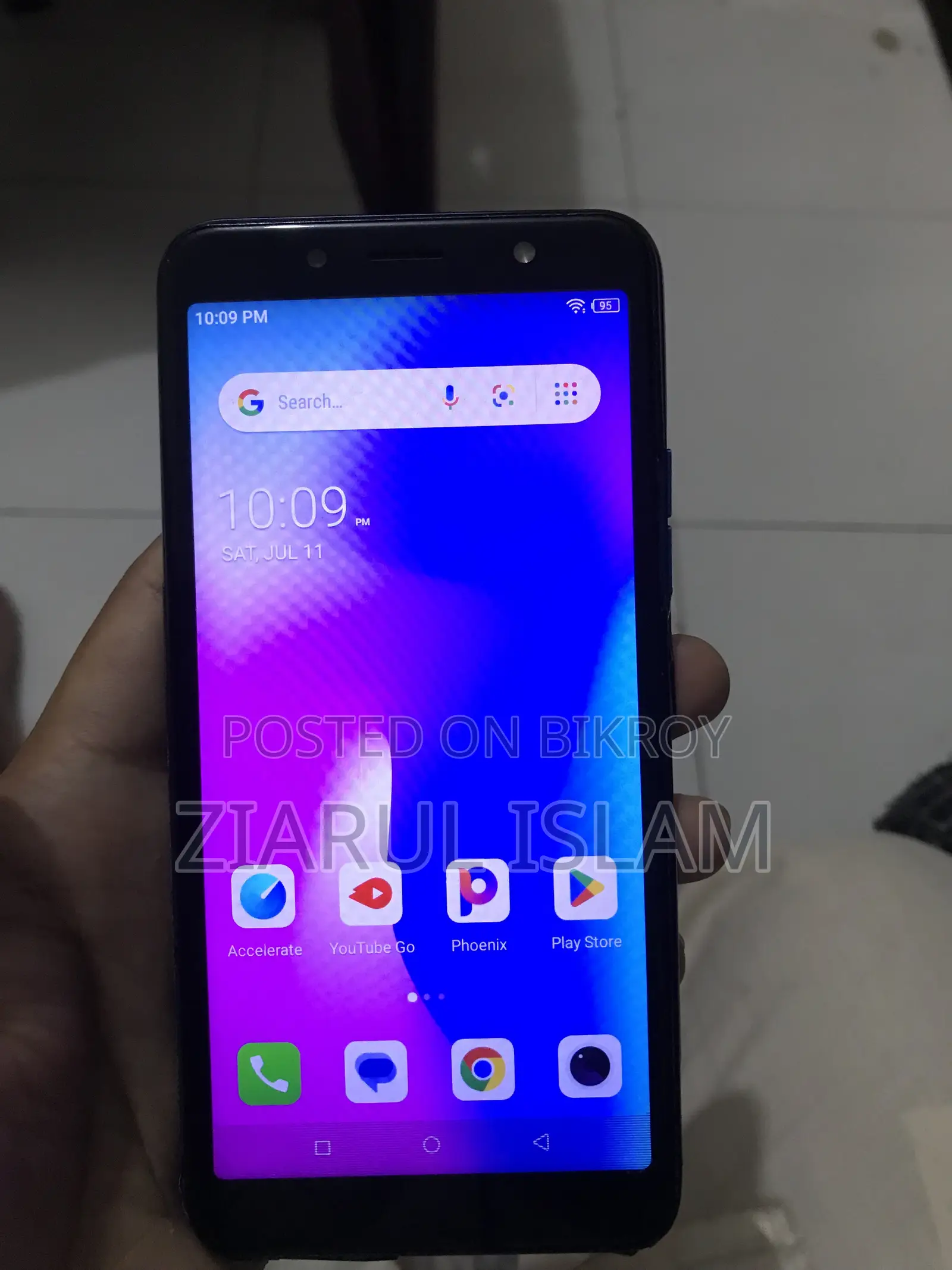 Itel A36 16 GB Blue