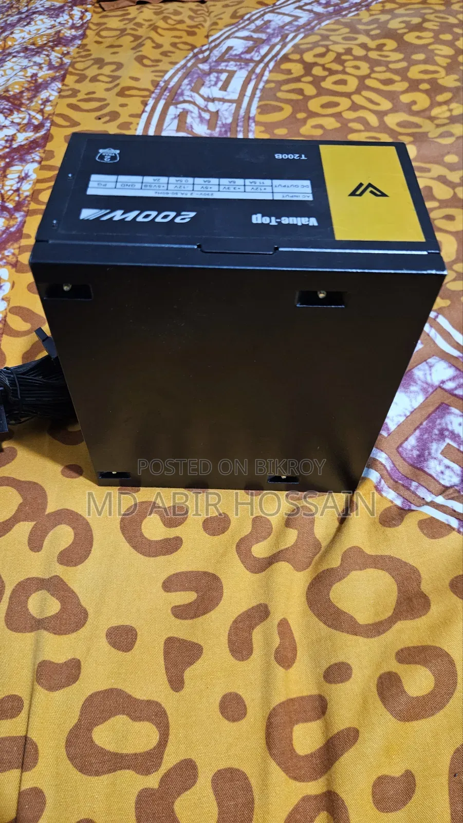 Value-Top 200w Power Supply