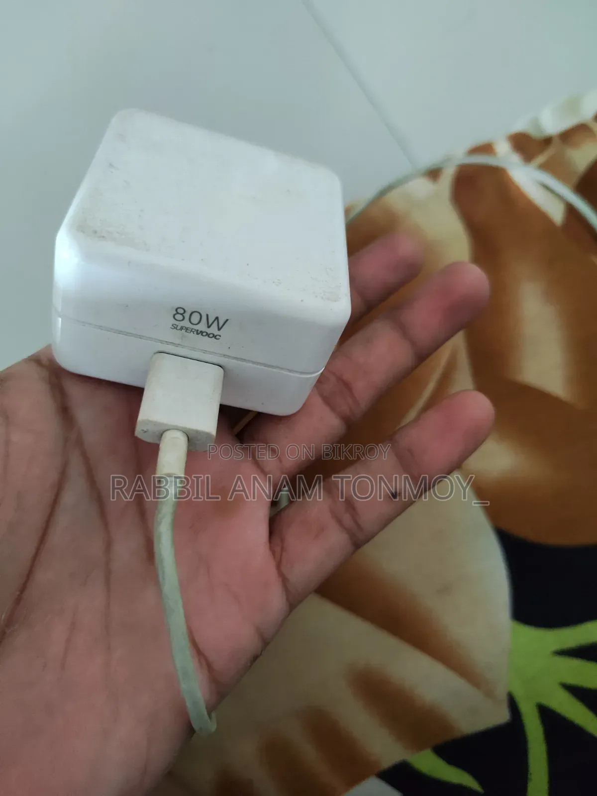 Oppo (80 Watt Original SuperVOOC) Charger