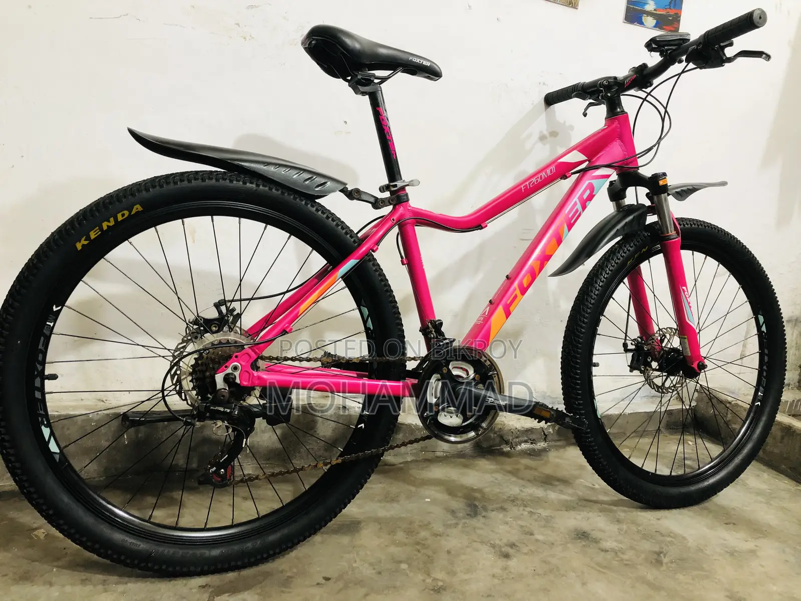 Foxter Gear Cycle 26“ Aluminium Fresh Condition