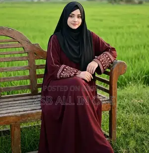 Anzar Embroidery Burka