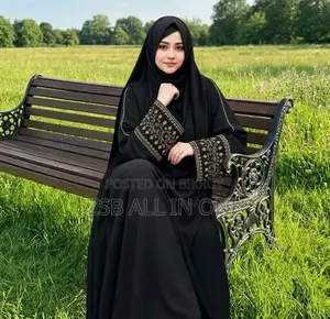 Anzar Embroidery Burka