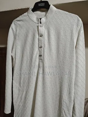 Embroidery White Punjabi