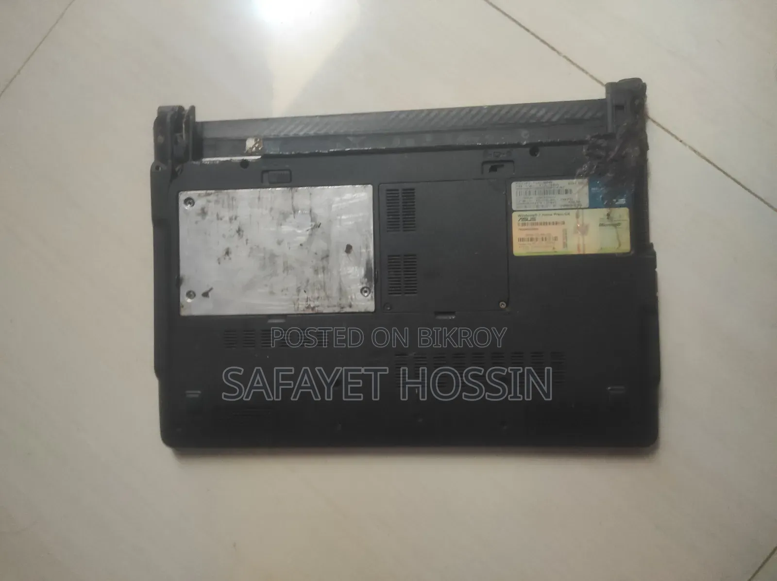 Laptop Asus 2GB Intel Core 2 Duo HDD 500GB