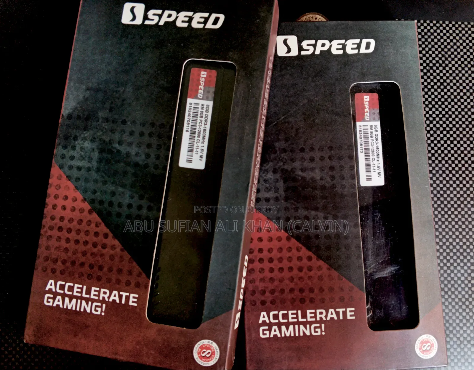 DDR3 8GB RAM