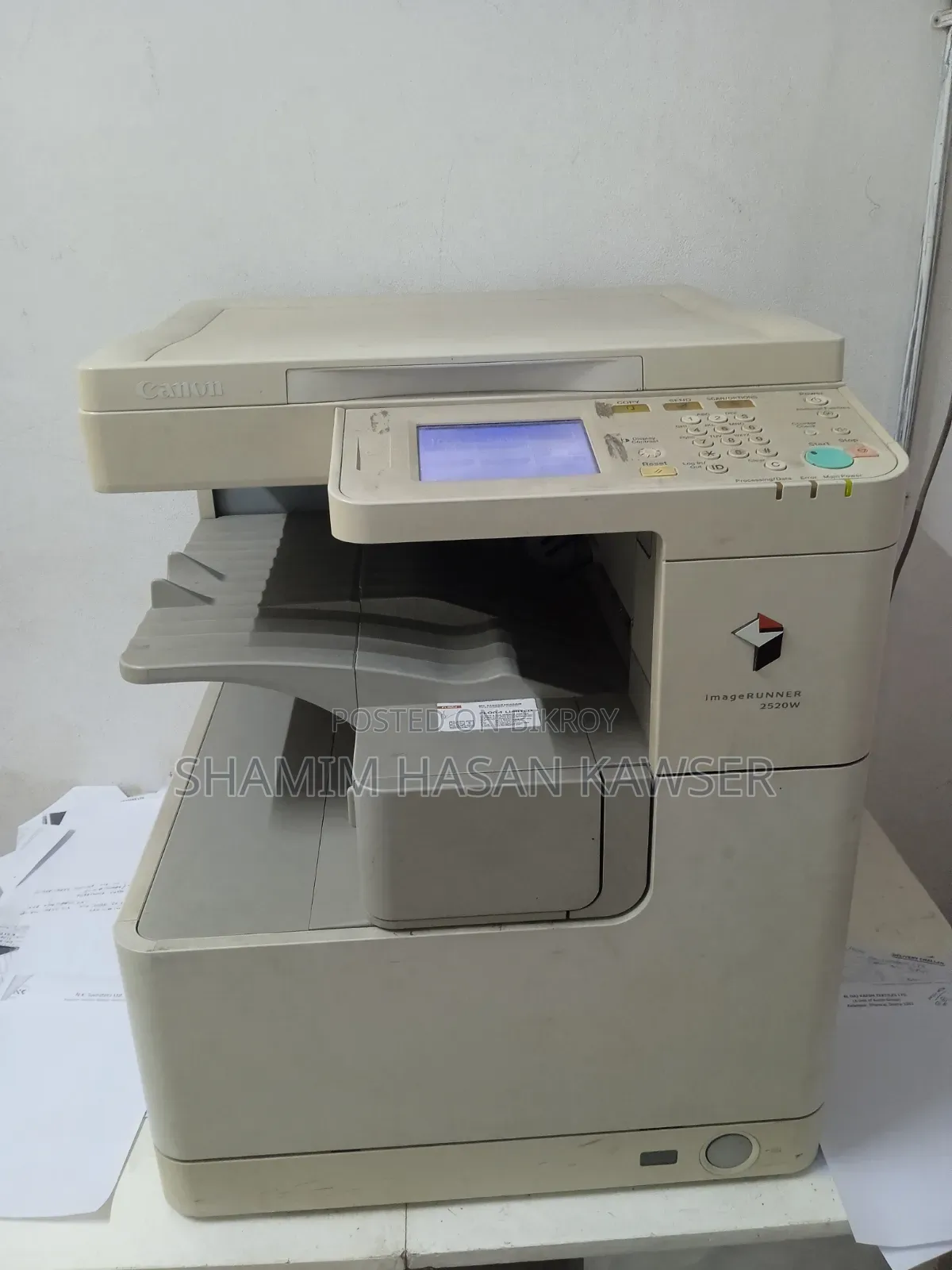 Canon Ir2520w Both Side Photocopy Machine