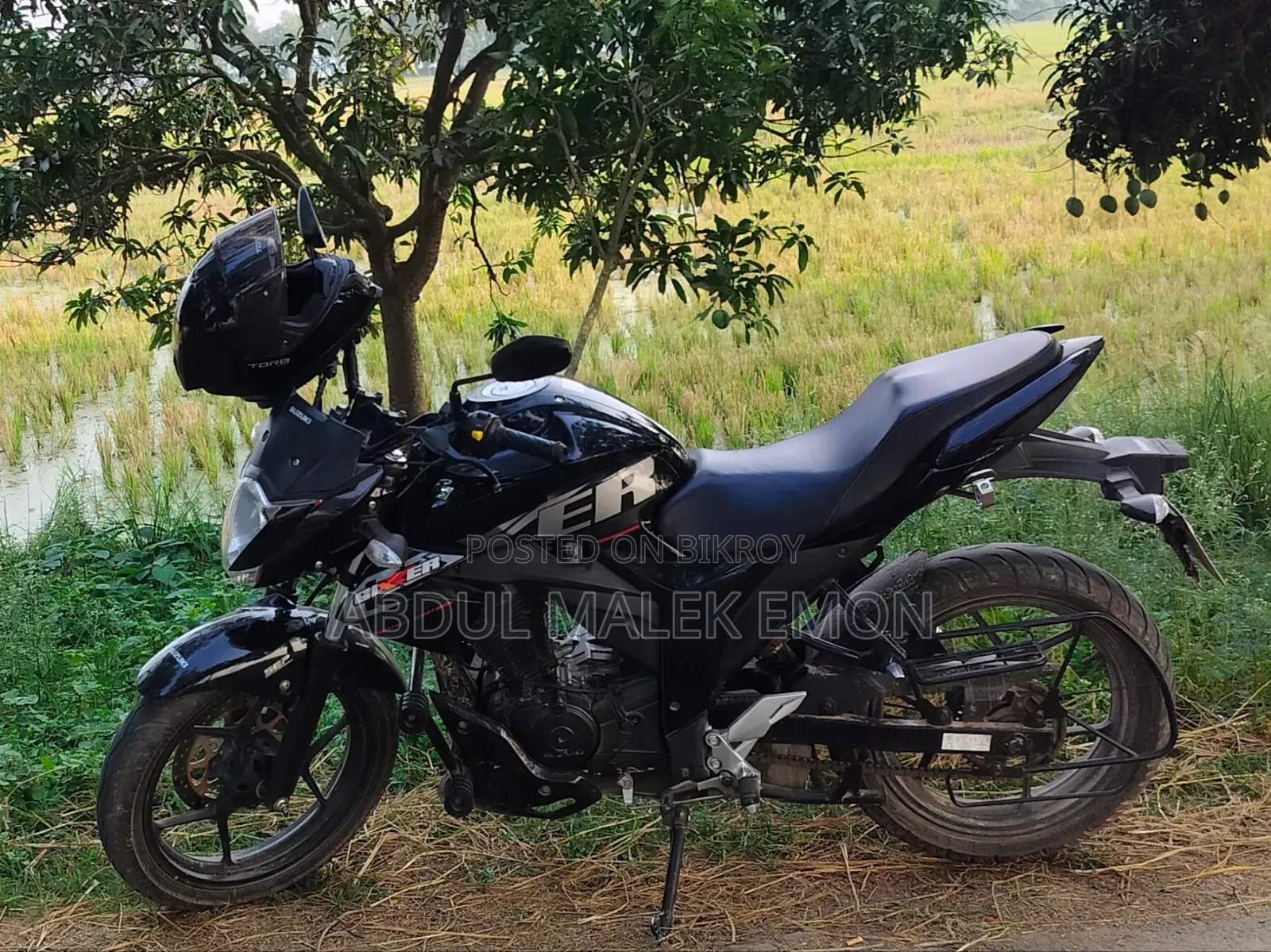 Suzuki Gixxer Monotone 2022 Black