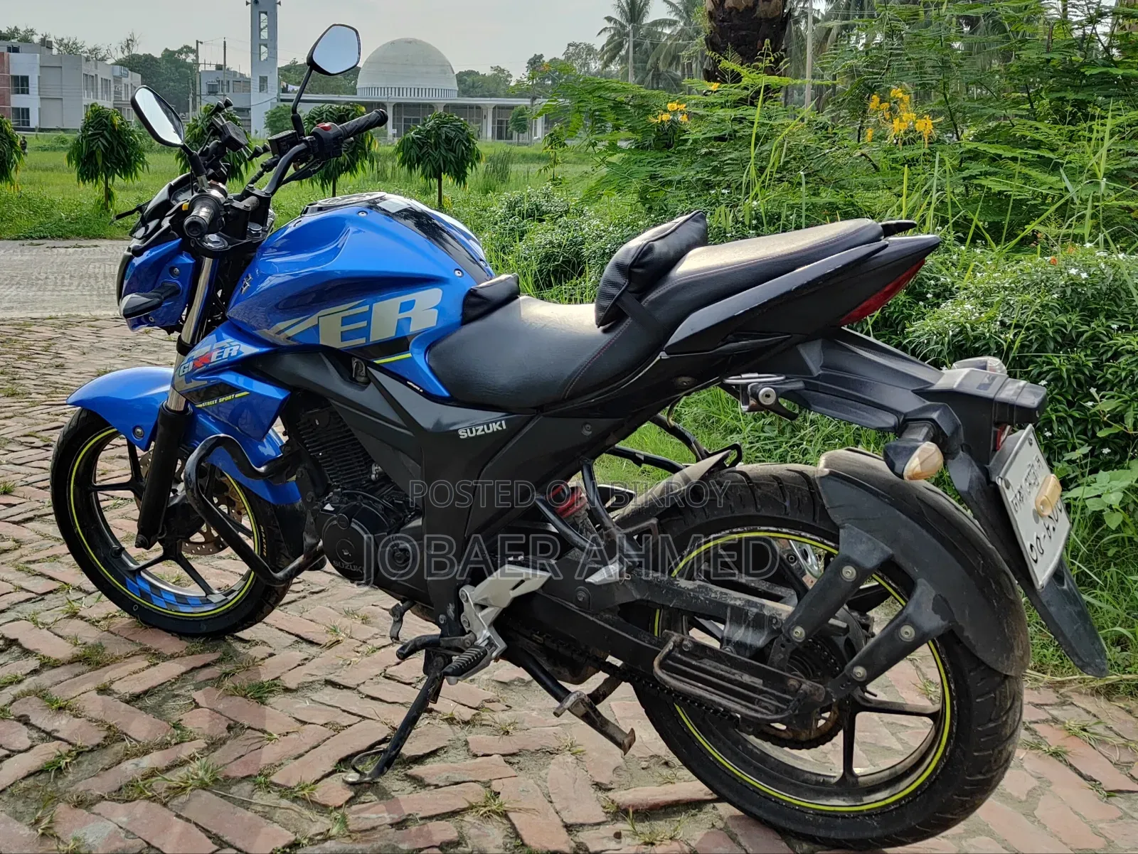 Suzuki Gixxer Monotone 2017 Blue