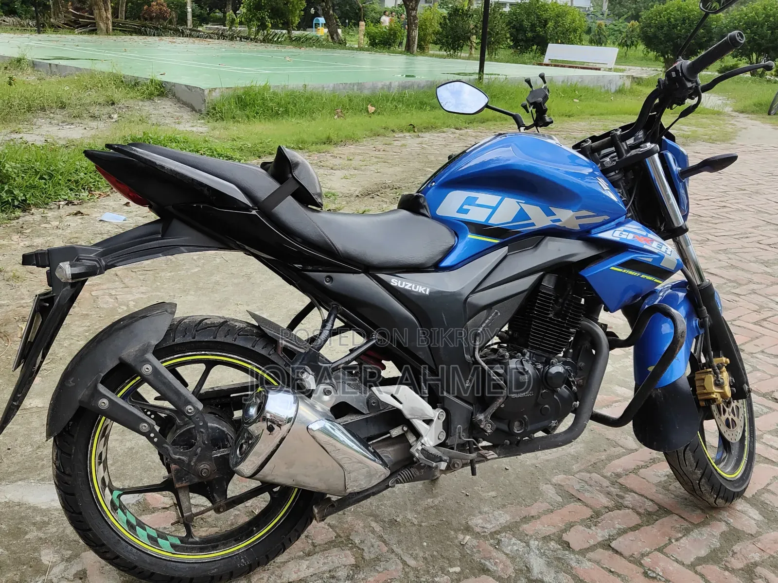 Suzuki Gixxer Monotone 2017 Blue