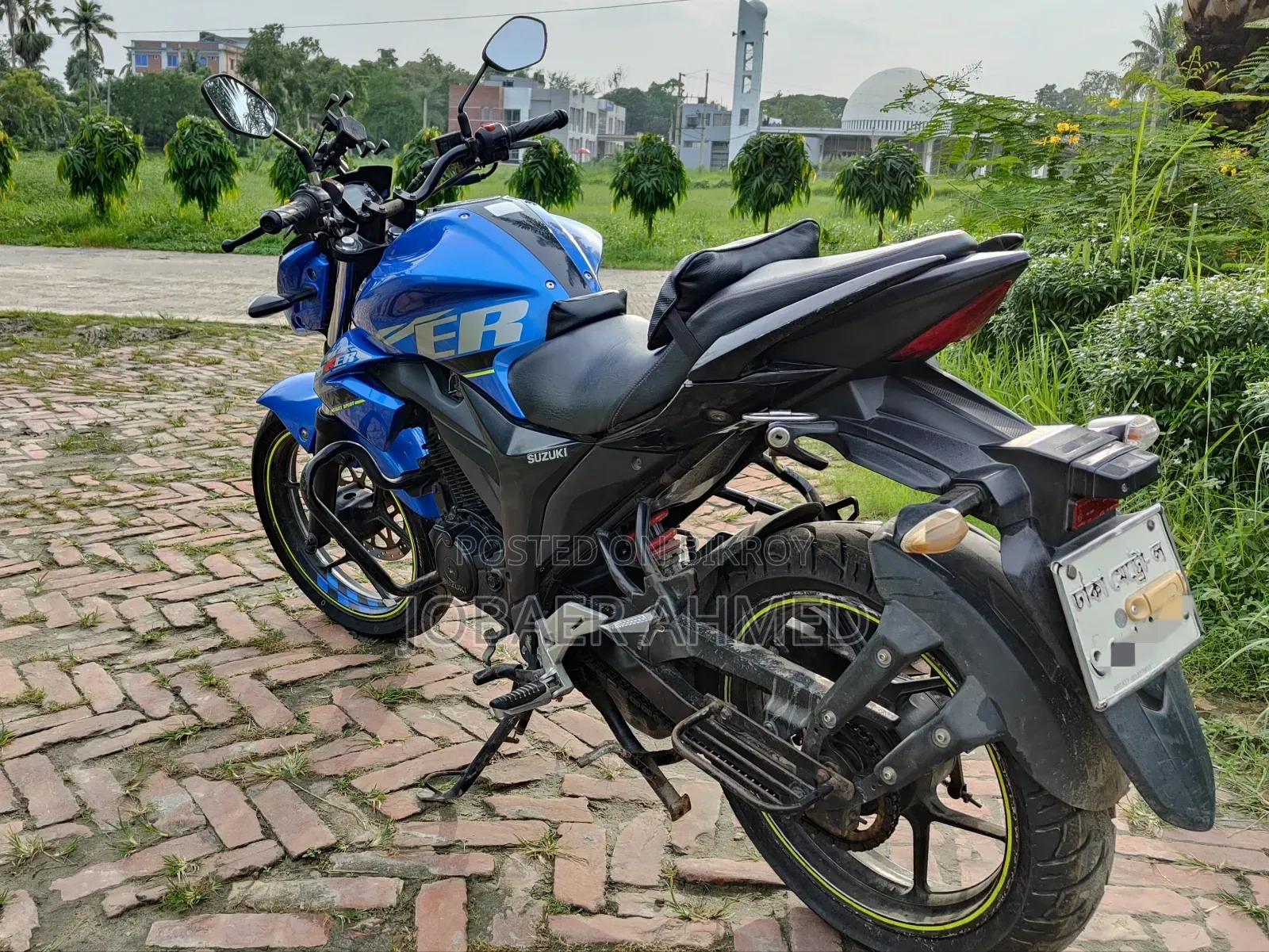 Suzuki Gixxer Monotone 2017 Blue