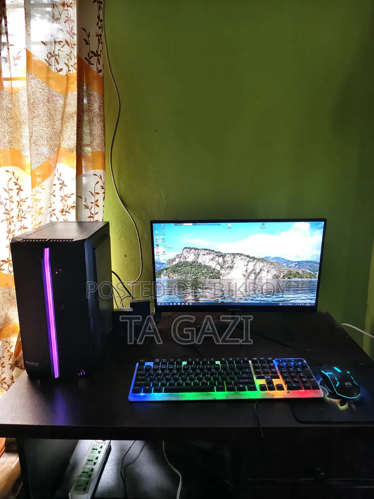 Desktop Computer MSI Aegis 3 8GB Intel Core I5 SSD 256GB