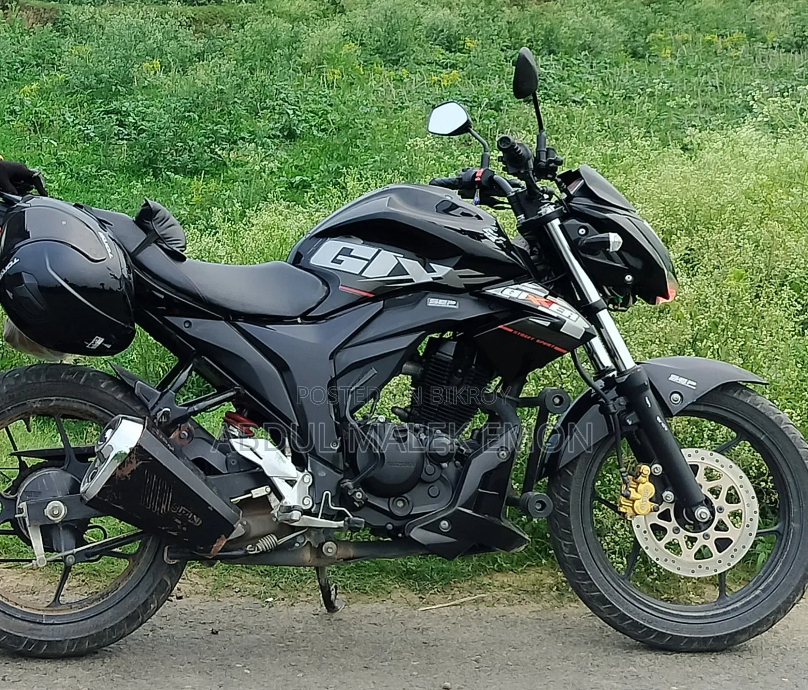 Suzuki Gixxer Monotone 2022 Black