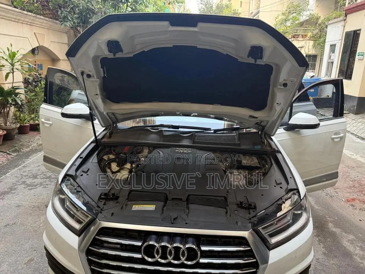 Audi Q7 2.0T Premium AWD Quattro 2017 White
