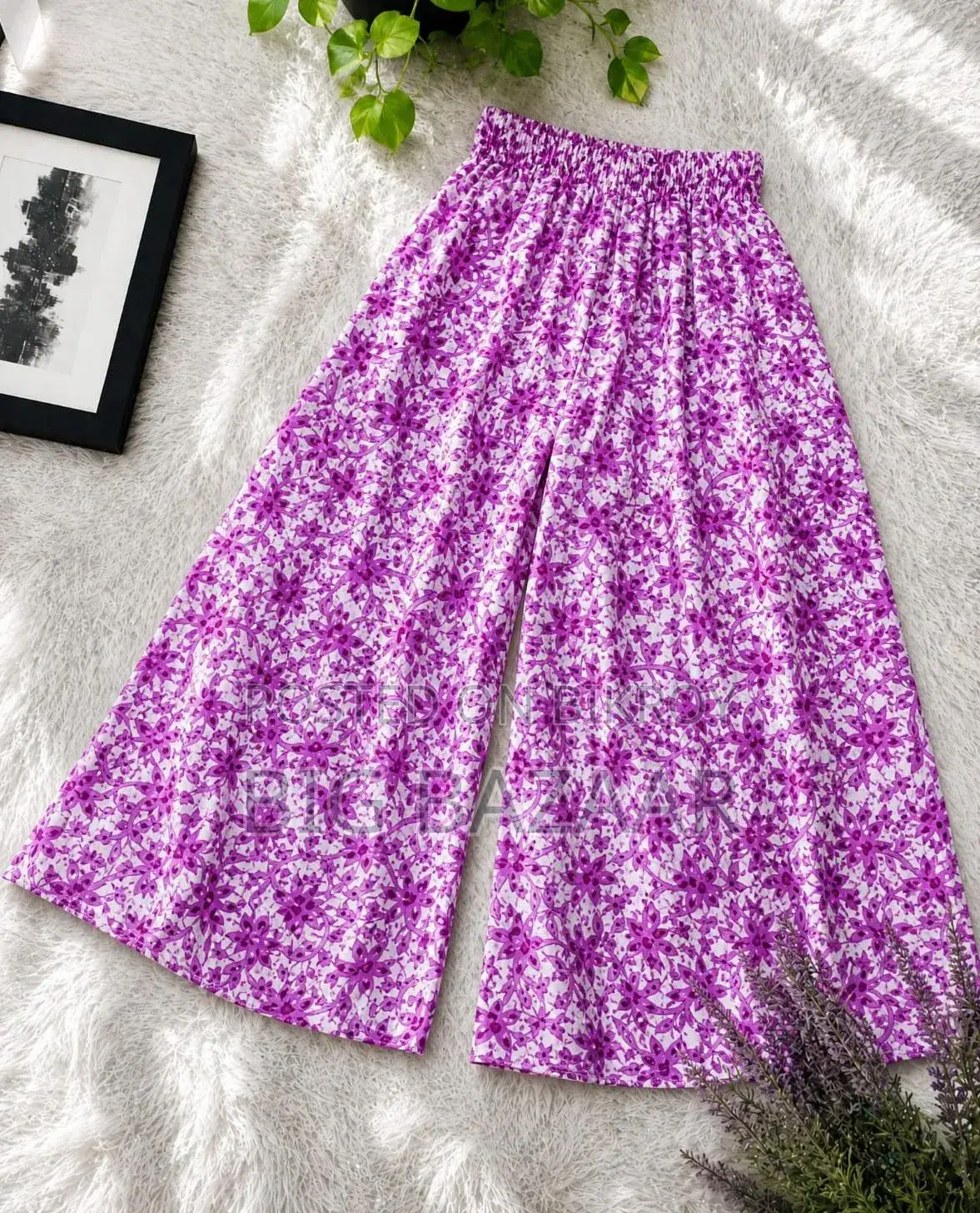 Stylish Linen Plazo