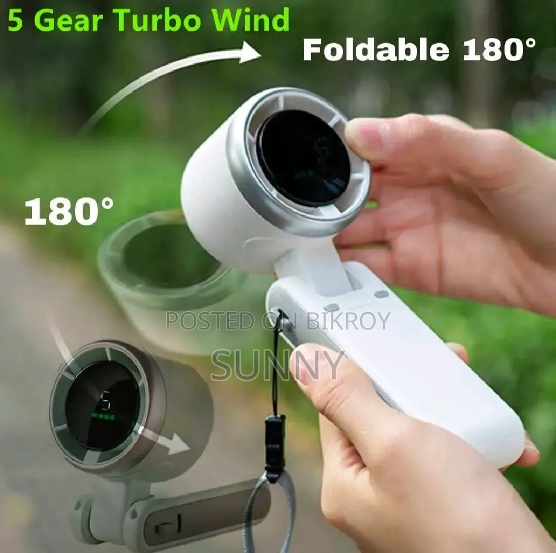 Rechargeable Turbo Fan