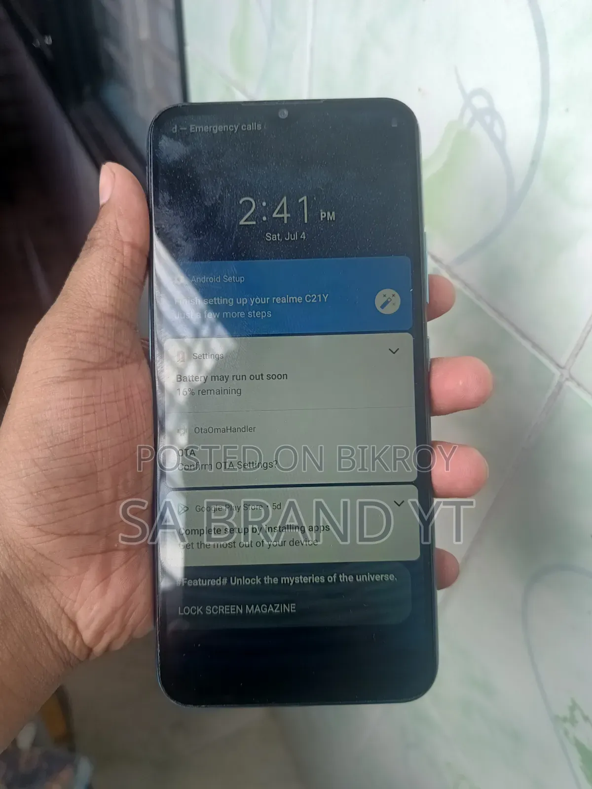 Realme C21Y 64 GB Blue