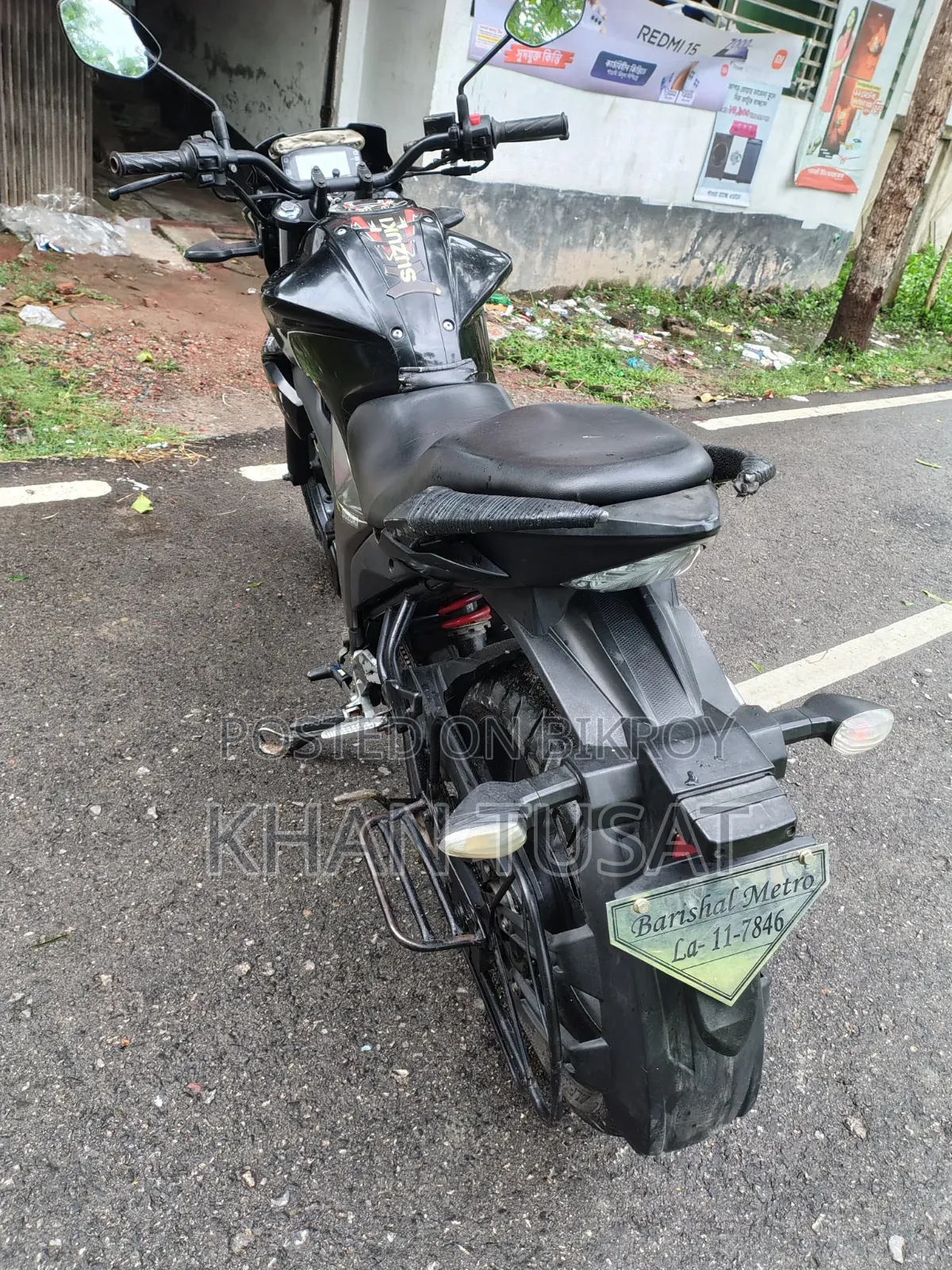 New Suzuki Gixxer Monotone 2020 Black