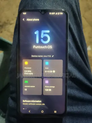 Vivo Y18 128 GB Blue