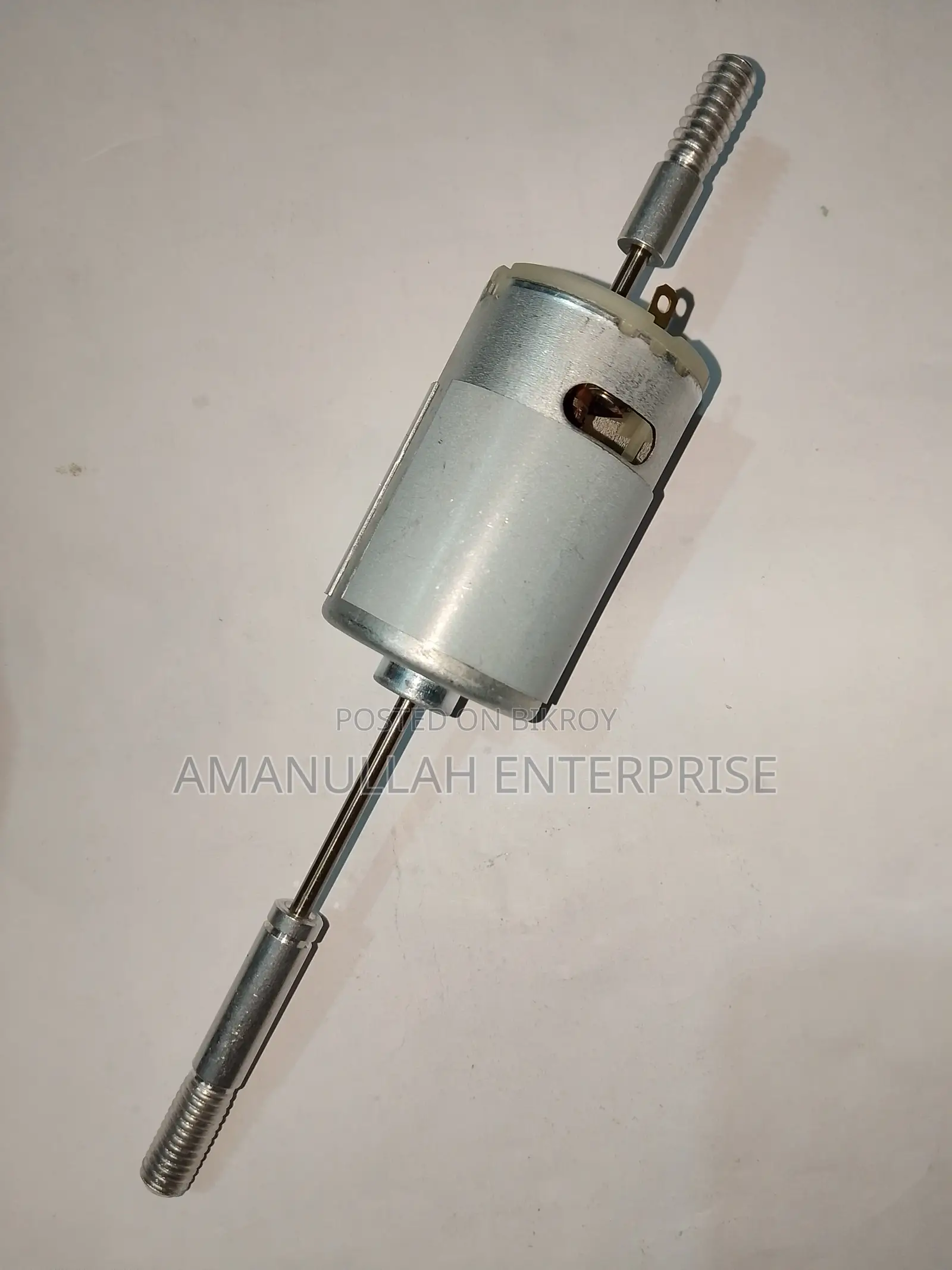 Rs-555 Dual Shaft Dc Motor | High Torque [ Amanullah Enterprise ]