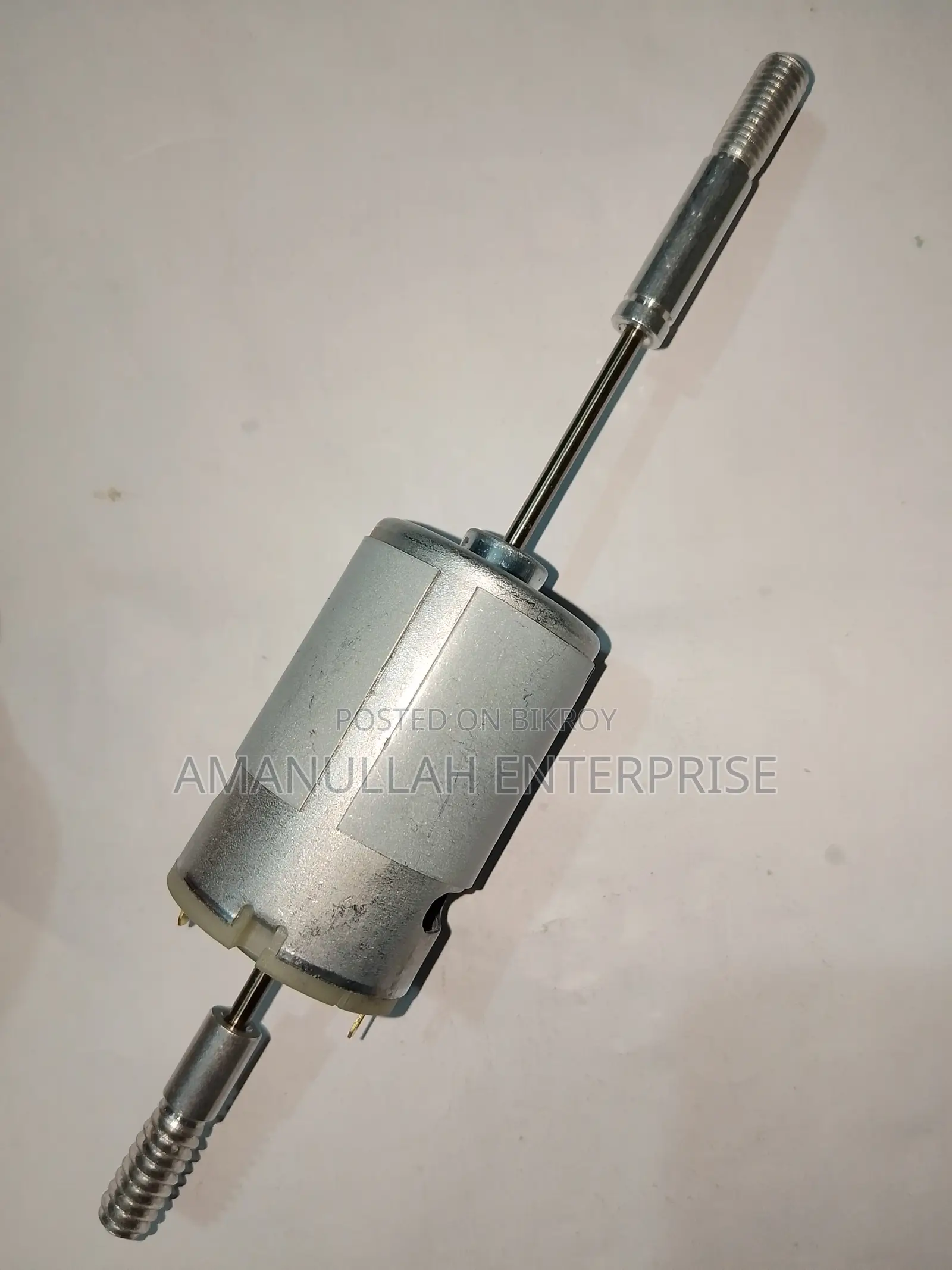 Rs-555 Dual Shaft Dc Motor | High Torque [ Amanullah Enterprise ]