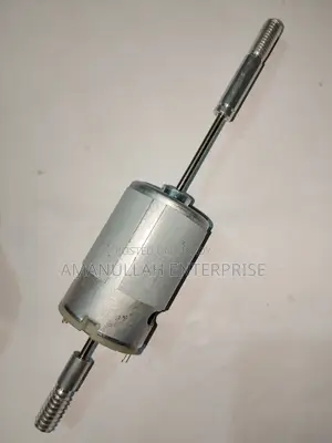 Rs-555 Dual Shaft Dc Motor | High Torque [ Amanullah Enterprise ]
