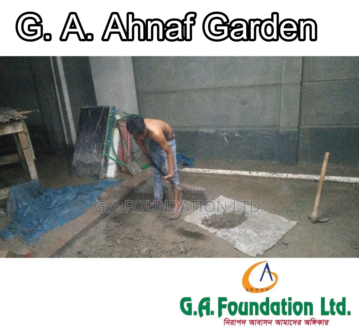 3-Bedroom Apartment in G. A. Ahnaf Garden, Mirpur for Sale
