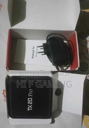 Tx20 Pro Android Tv Box (Used Only 4 Months) – Full Boxed