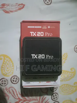 Tx20 Pro অ্যান্ড্রয়েড টিভি বক্স (মাত্র ৪ মাস ব্যবহৃত) – ফুল বক্সড