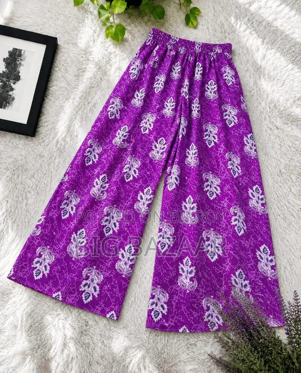Stylish Linen Plazo