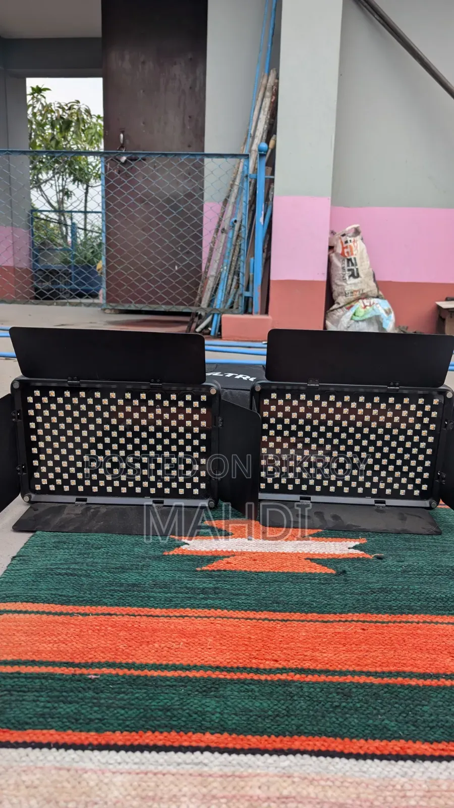 এলইডি স্টুডিও লাইট সেটআপ