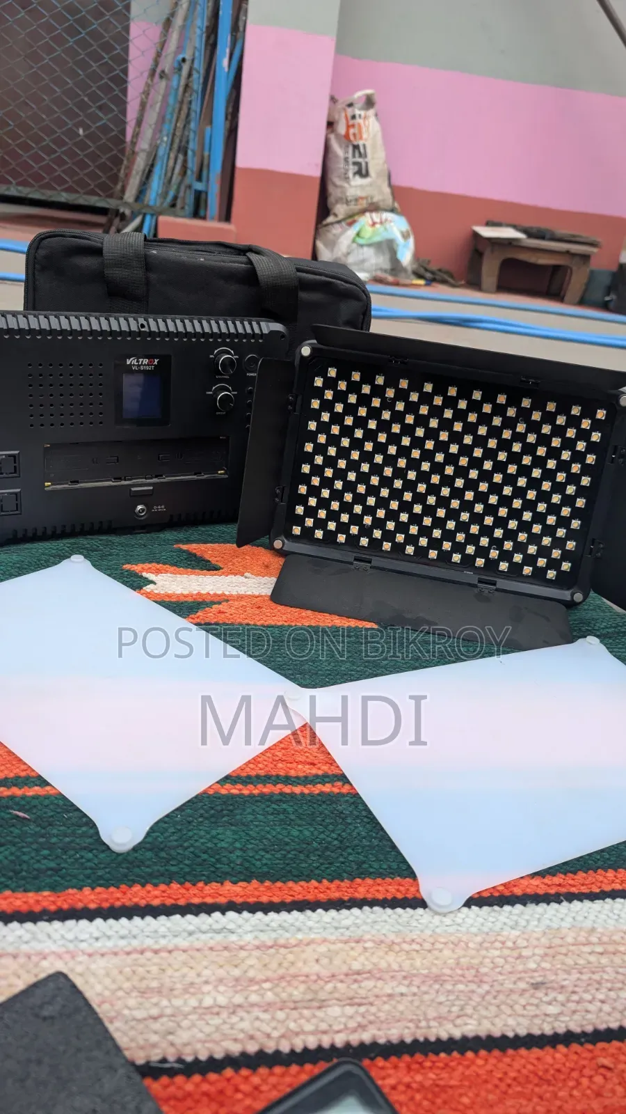 এলইডি স্টুডিও লাইট সেটআপ