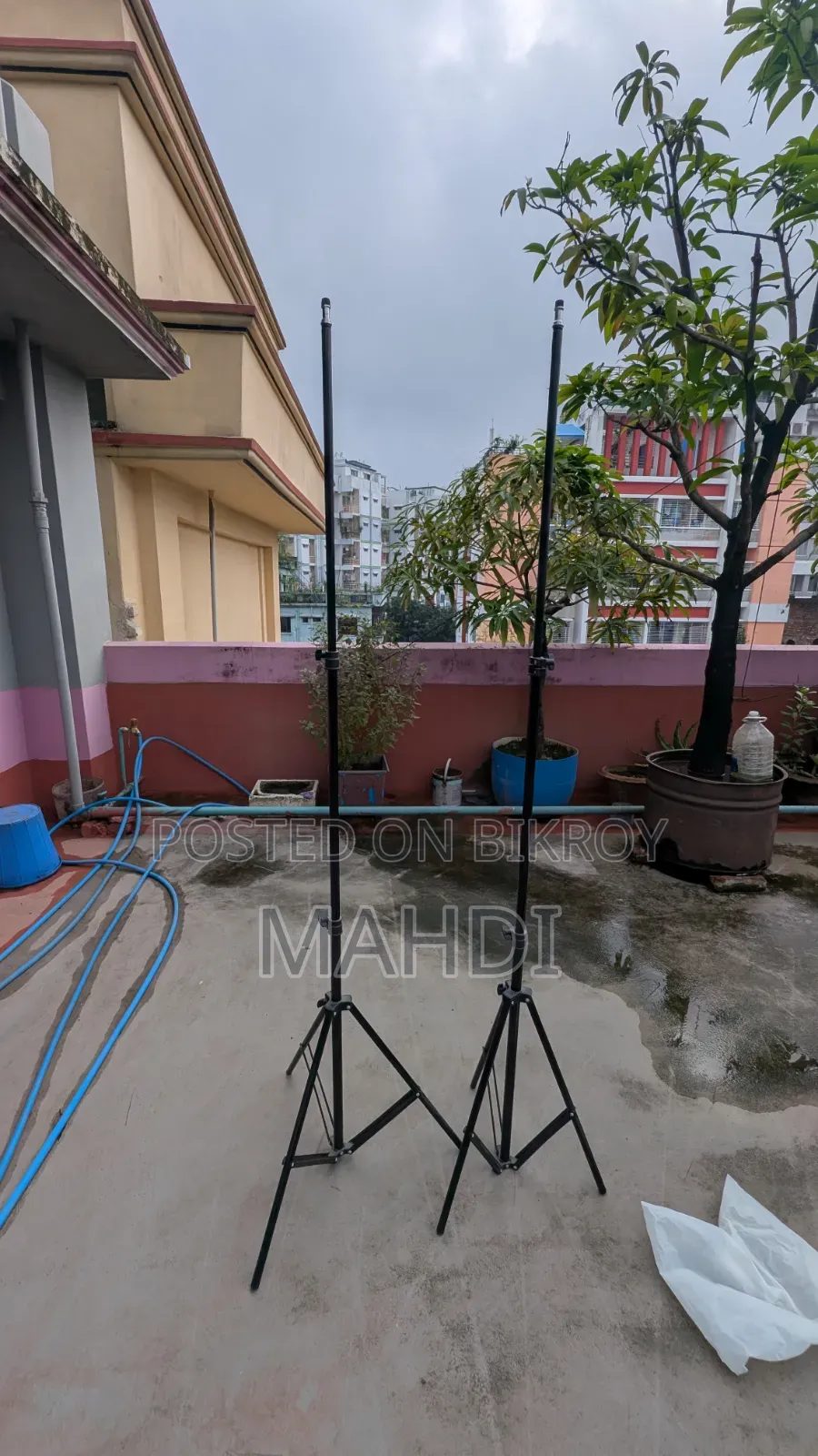 এলইডি স্টুডিও লাইট সেটআপ