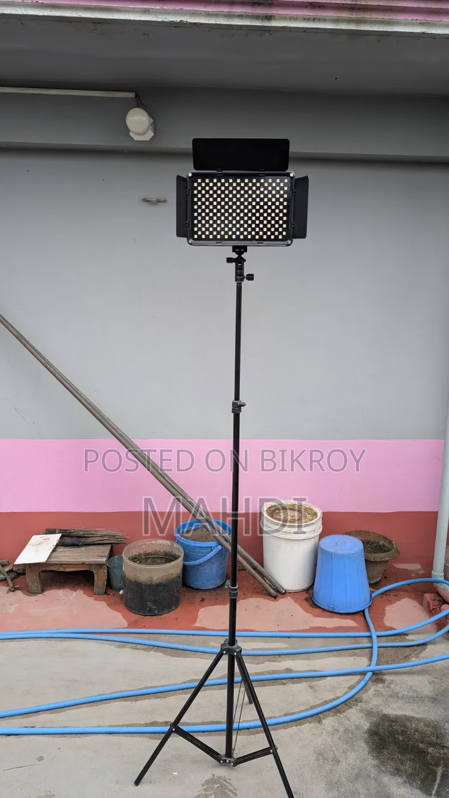 এলইডি স্টুডিও লাইট সেটআপ