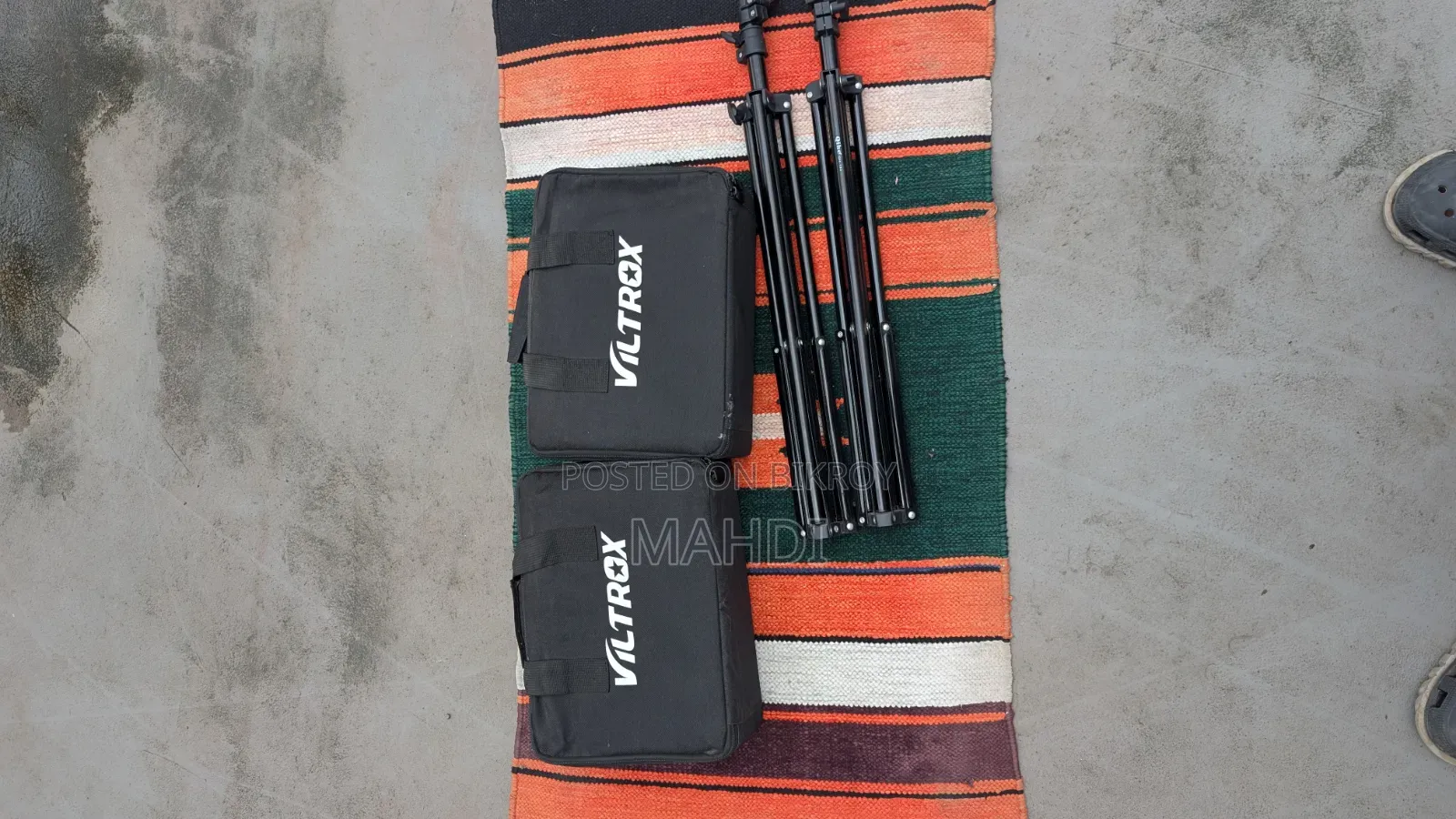এলইডি স্টুডিও লাইট সেটআপ