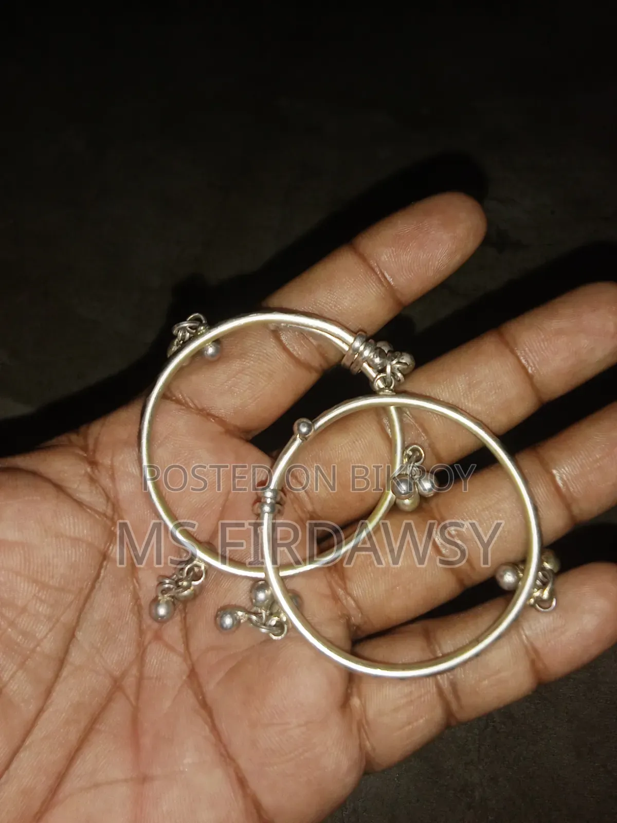 Silver Bangles