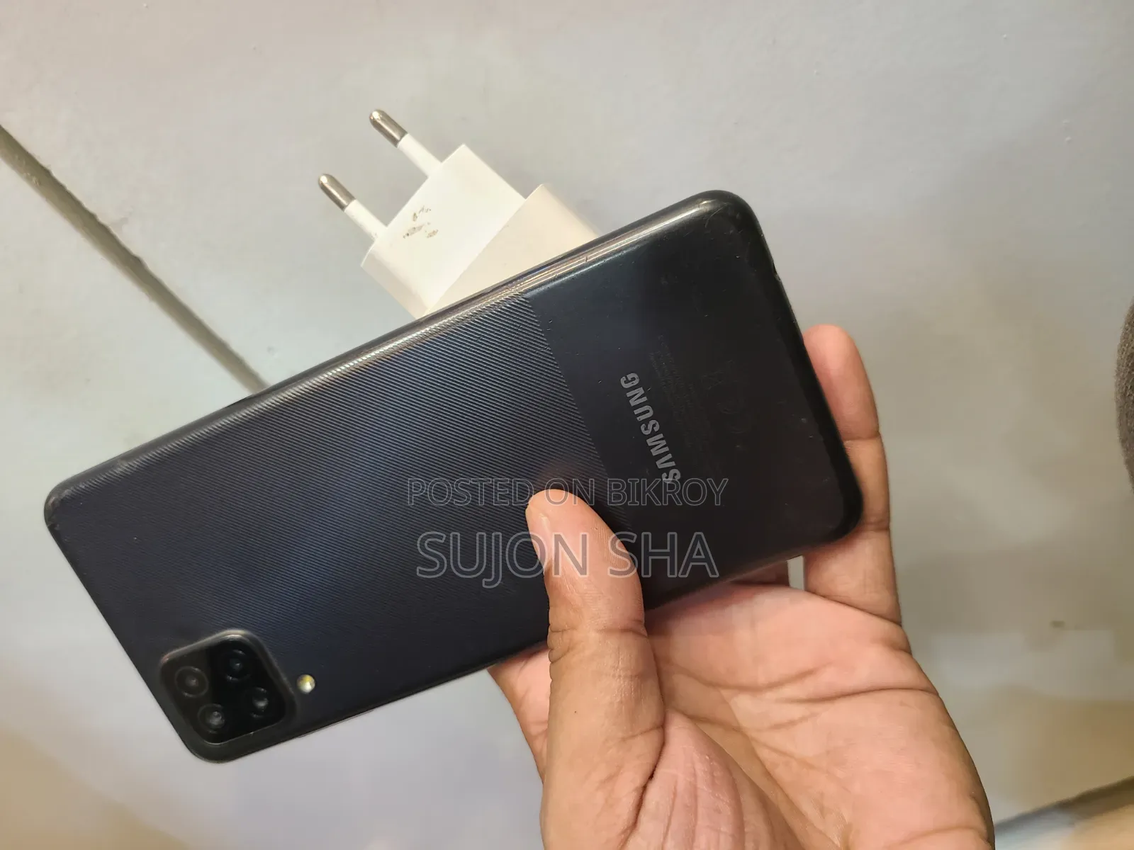 স্যামসাং গ্যালাক্সি এ১২ ৬৪ জিবি কালো