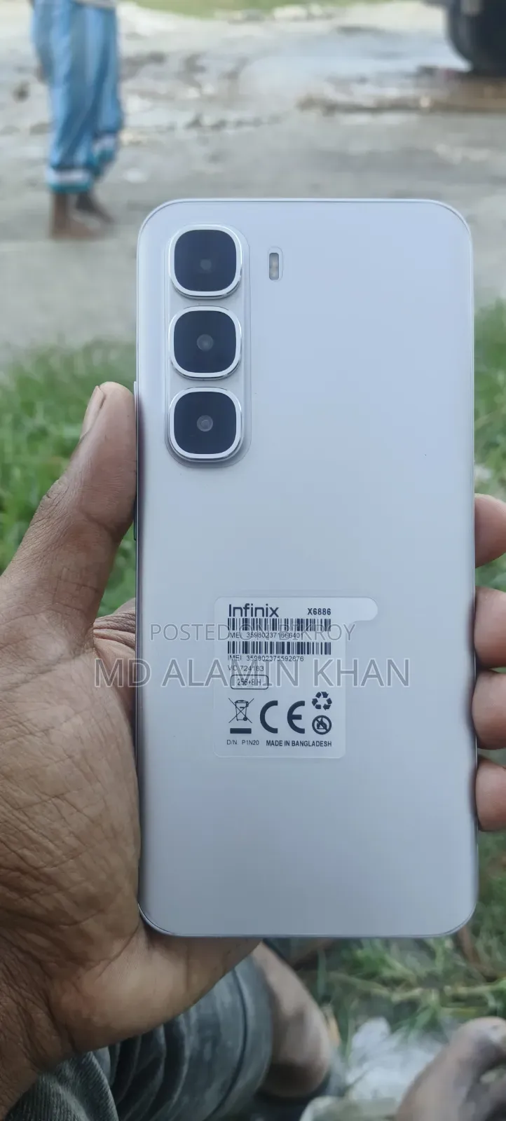 New Infinix Hot 60 Pro+ 256 GB Silver