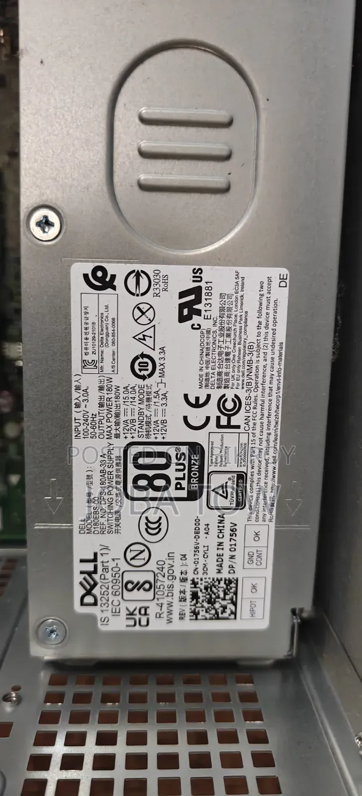 Desktop Computer Dell Vostro 3900 8GB Intel Core I3 HDD+SSD 1T