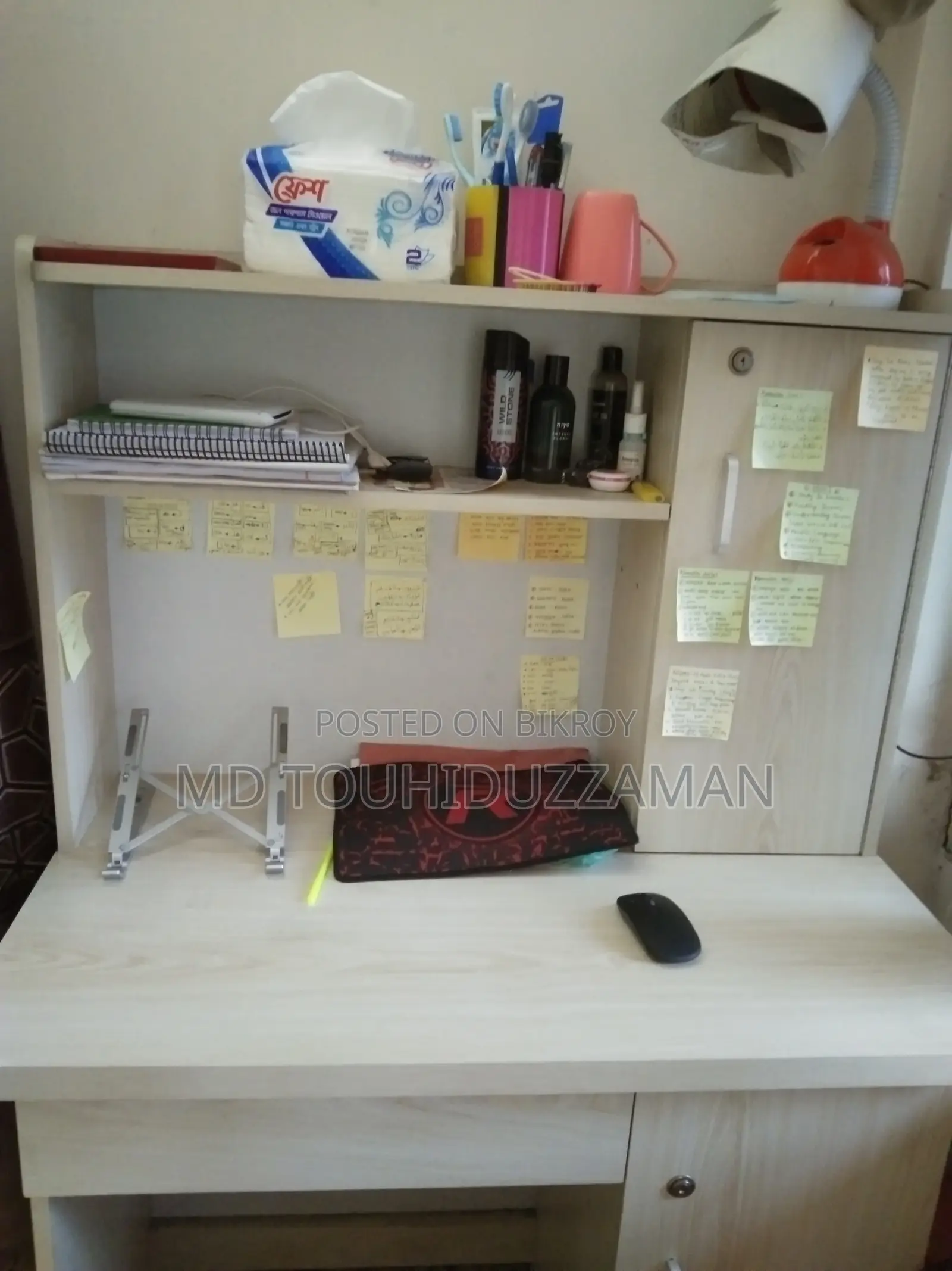 Partex Study Table Customised for Laptop Using With Stand.