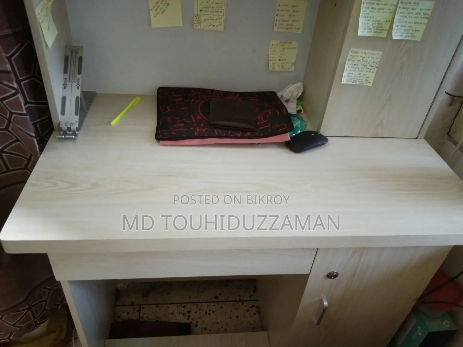 Partex Study Table Customised for Laptop Using With Stand.